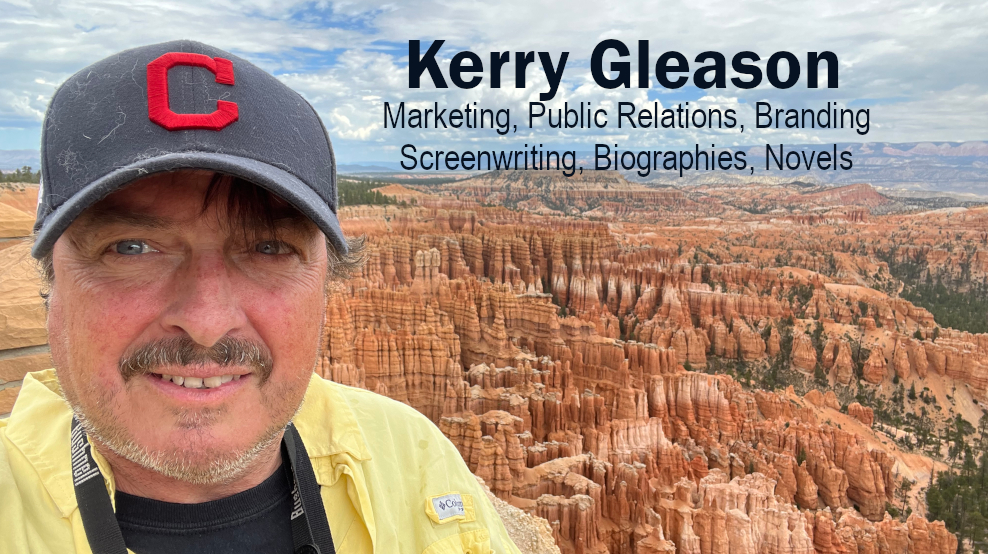 Kerry Gleason,
              Marketing, PR, Author, Screenwriter